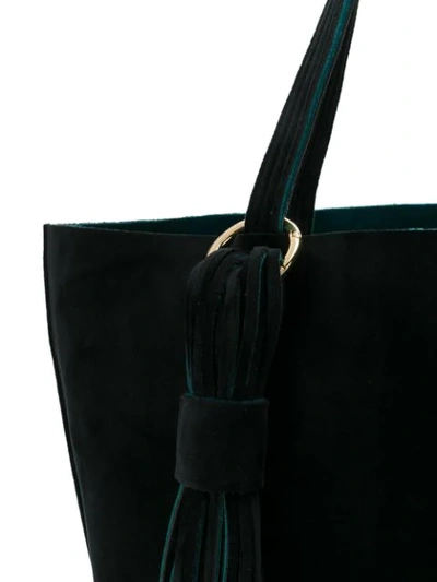 Shop Alila Tassel Detail Tote Bag In Black