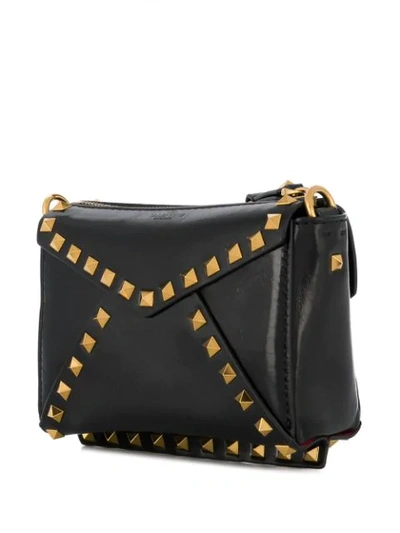 Shop Valentino Rockstud Envelope Bag In Black