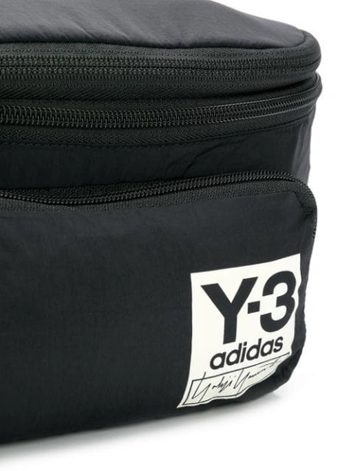Shop Y-3 X Adidas Bum Bag In Black
