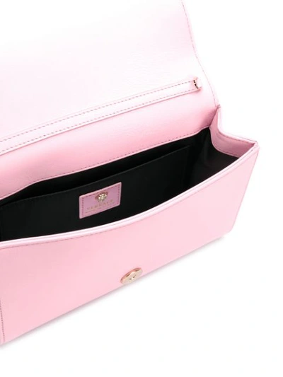 Shop Versace Palazzo Medusa Shoulder Bag In Pink