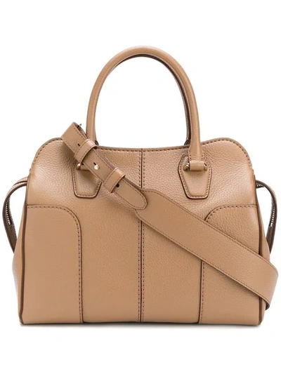 Shop Tod's Sella Medium Tote In Neutrals