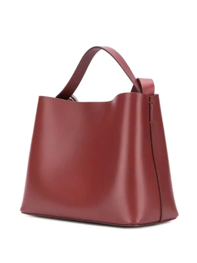 Shop Aesther Ekme Mini Sac Handbag In Brown