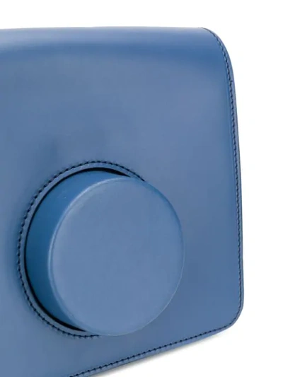 Shop Lemaire Small Camera Bag In Blue