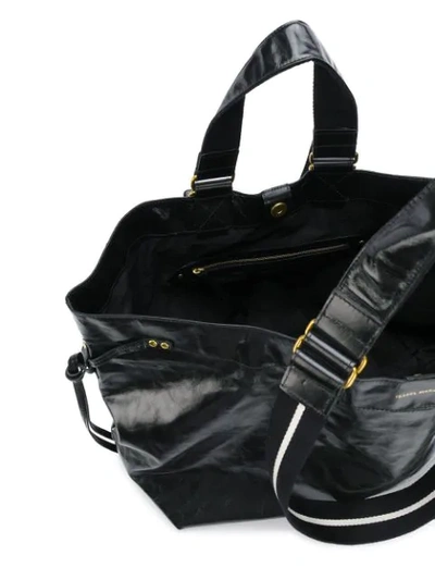 Shop Isabel Marant Bagya Tote Bag In Black