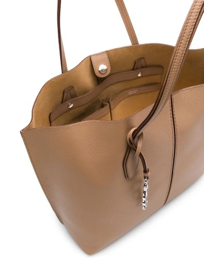 Shop Tod's Joy Large Tote In Neutrals