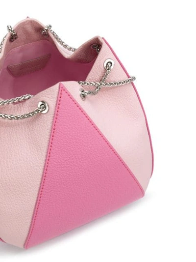 Shop The Volon Drawstring Tote In Pink