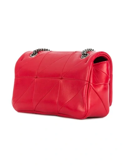 Shop Saint Laurent Small Jamie Shoulder Bag In Red