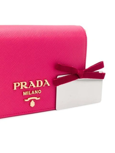 PRADA MINI SHOULDER BAG - 粉色