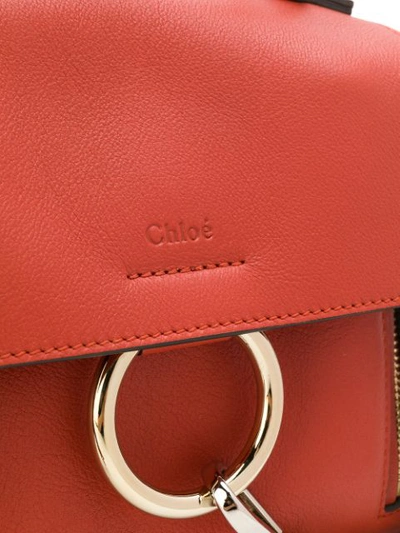 Shop Chloé 'faye' Handtasche In Yellow