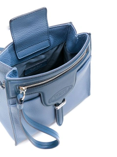 Shop Tod's Joy Crossbody Bag In Blue