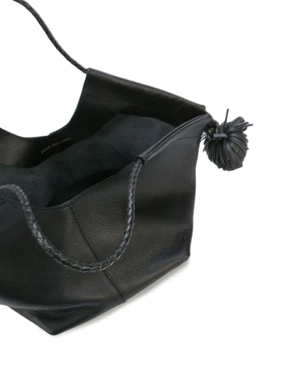 Shop Ulla Johnson Lali Mini Handbag In Black