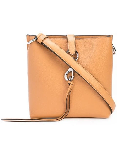 Shop Rebecca Minkoff Megan Shoulder Bag In Brown