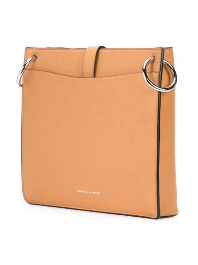 Shop Rebecca Minkoff Megan Shoulder Bag In Brown