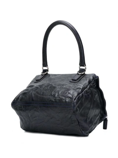Shop Givenchy Medium Pandora Bag In Blue