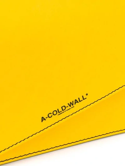 A-COLD-WALL* AMBER SHOULDER BAG - 黄色