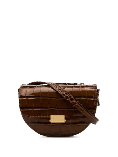Shop Wandler Small Anna Belt Bag In  Brown