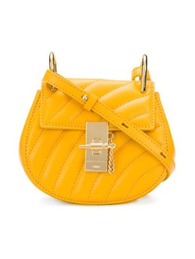 Shop Chloé Drew Shoulder Bag - Orange