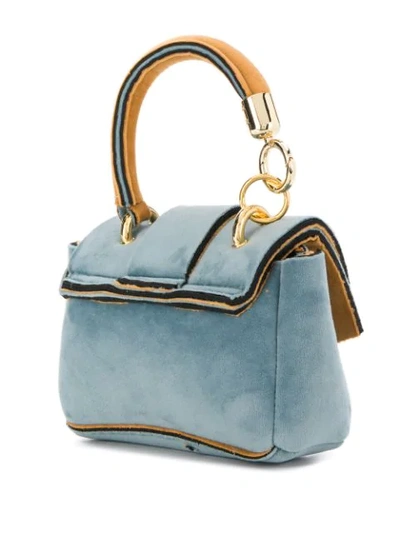Shop Alila Mini 'venice' Handtasche In Blue