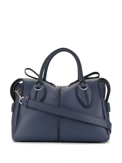 Shop Tod's D-styling Tote Bag In Purple
