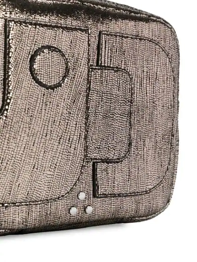 Shop Jérôme Dreyfuss Pascal Shoulder Bag - Metallic