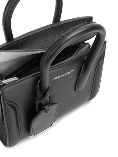 Shop Alexander Mcqueen Heroine 30 Tote In Black