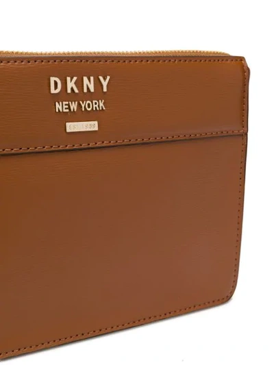 Shop Dkny Cross Body Bag In Brown