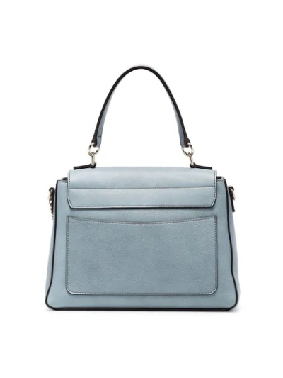 Shop Chloé Faye Medium Day Bag In Blue