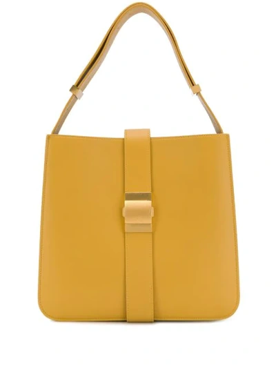 Shop Bottega Veneta Marie Shoulder Bag In Yellow