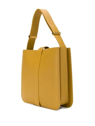 Shop Bottega Veneta Marie Shoulder Bag In Yellow