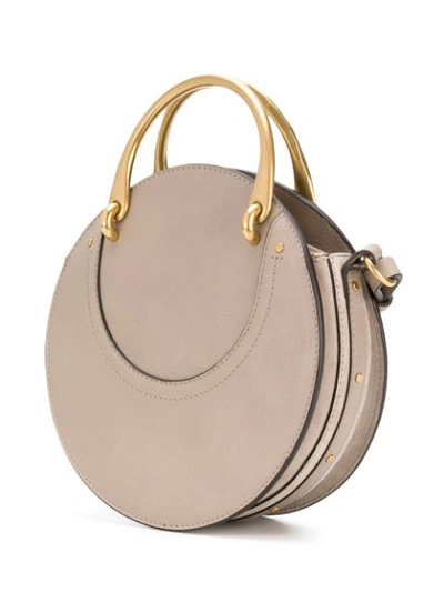 Shop Chloé Small Pixie Shoulder Bag In Neutrals