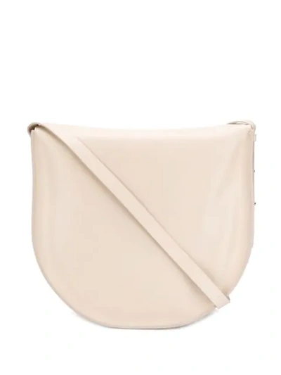 Shop Aesther Ekme Saddle Hobo Bag In Neutrals
