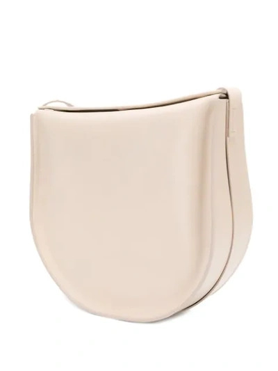 Shop Aesther Ekme Saddle Hobo Bag In Neutrals