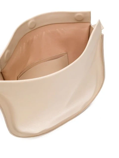 Shop Aesther Ekme Saddle Hobo Bag In Neutrals