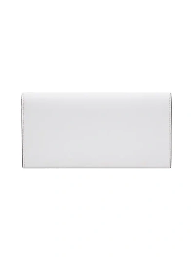 Shop Fendi Envelope Handbag In White