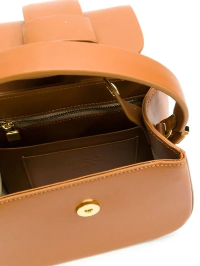 Shop Nico Giani Myria Tote Bag In Brown Brown