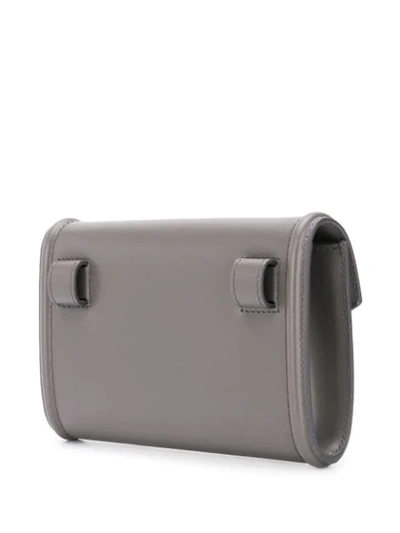 Shop Dolce & Gabbana Devotion Belt Bag In Grey