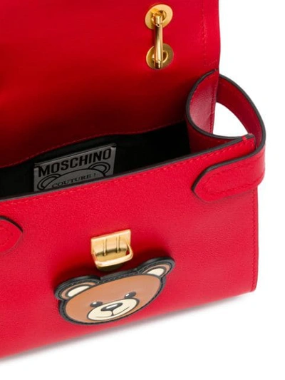 Shop Moschino Cross Body Bag In Red