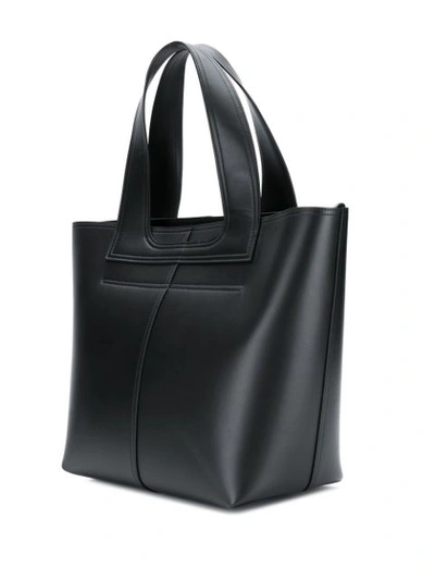 Shop Victoria Beckham Apron Tote Bag In Black