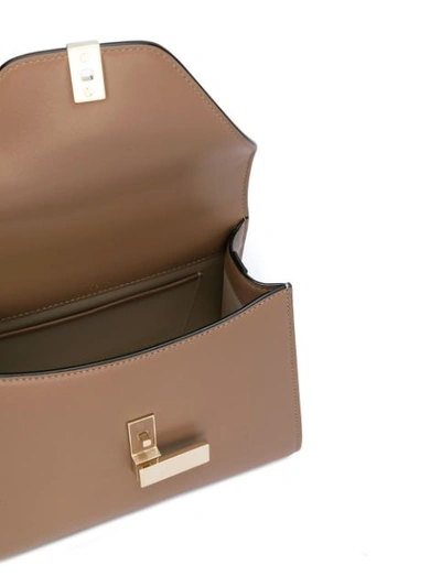 Shop Valextra Iside Gioiello Mini Bag In Neutrals