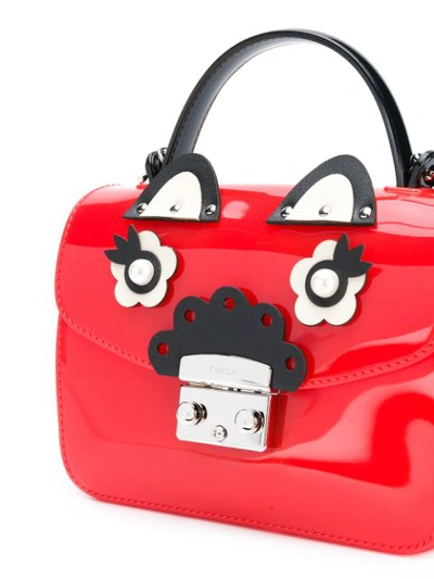 Shop Furla Mini Metropolis Cross Body Bag - Red