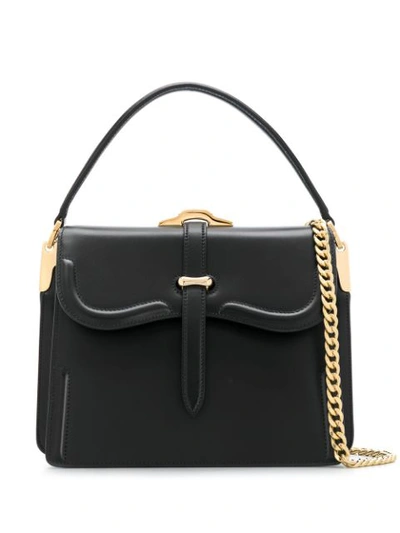Shop Prada Belle Bag In Black