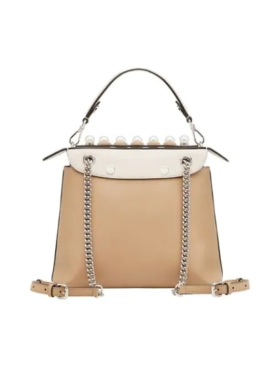 Shop Fendi Back To School Backpack - Neutrals