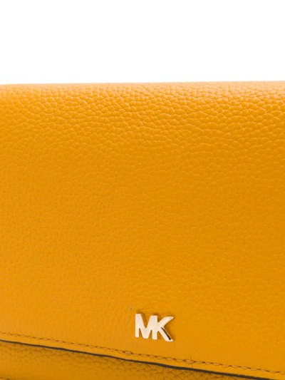 Shop Michael Michael Kors Shoulder Bag In Yellow
