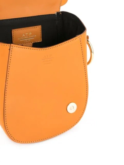Shop Atp Atelier Carrara Calvados Shoulder Bag In Orange