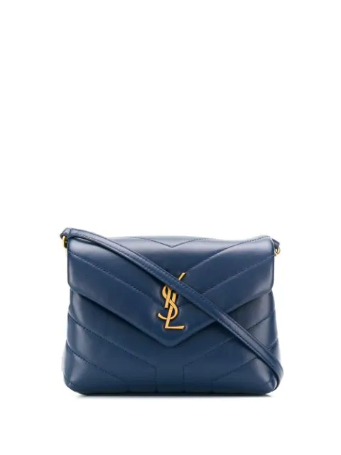 Saint Laurent Loulou Umhangetasche In 47 New Cobalt Modesens