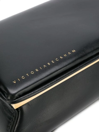 Shop Victoria Beckham Vanity Frame-box Clutch In Black