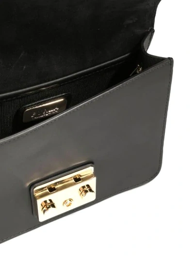 Shop Furla Klassische Handtasche In Black