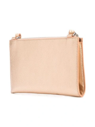 Shop Givenchy Antigona Pouch In Metallic