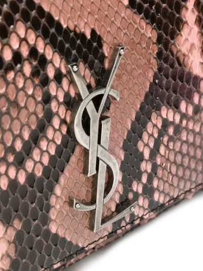 Shop Saint Laurent Kate Shoulder Bag In Pink
