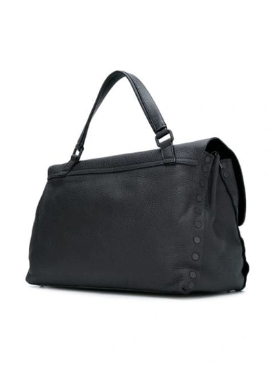 Shop Zanellato Postina M Handbag - Black